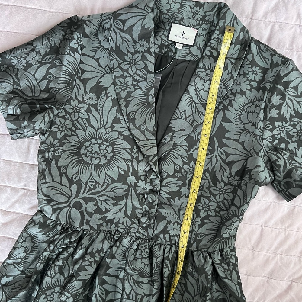 Tuckernuck Emerald Mirasol Jacquard Adelaide Dress - Picture 10 of 13